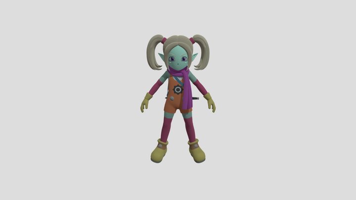 Panzy 3D Model
