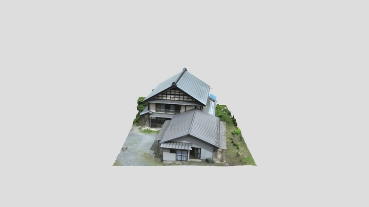old folk house 3D Model