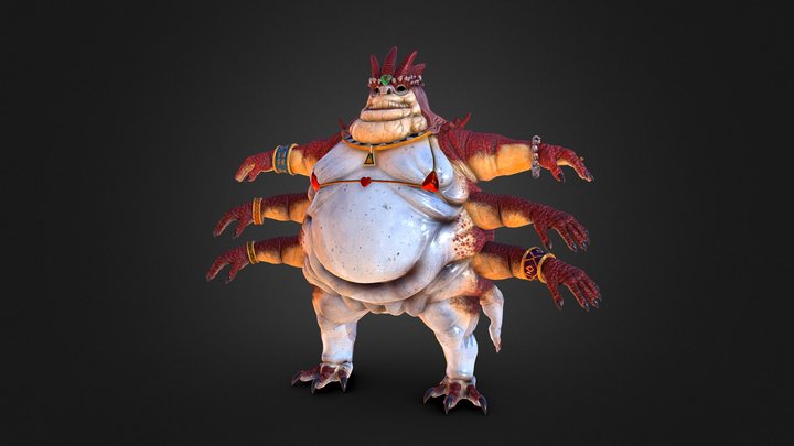 Hive Mother 3D Model