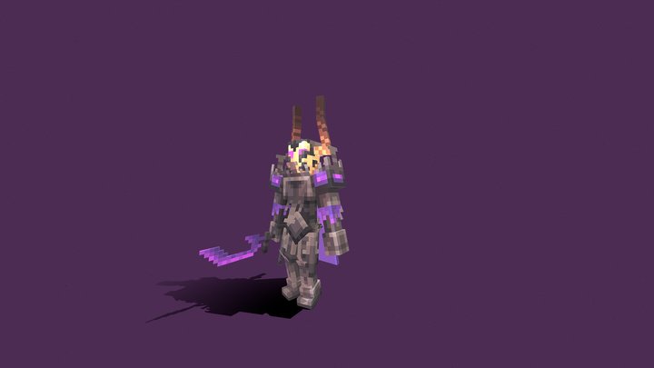 masked necrophagus 3D Model