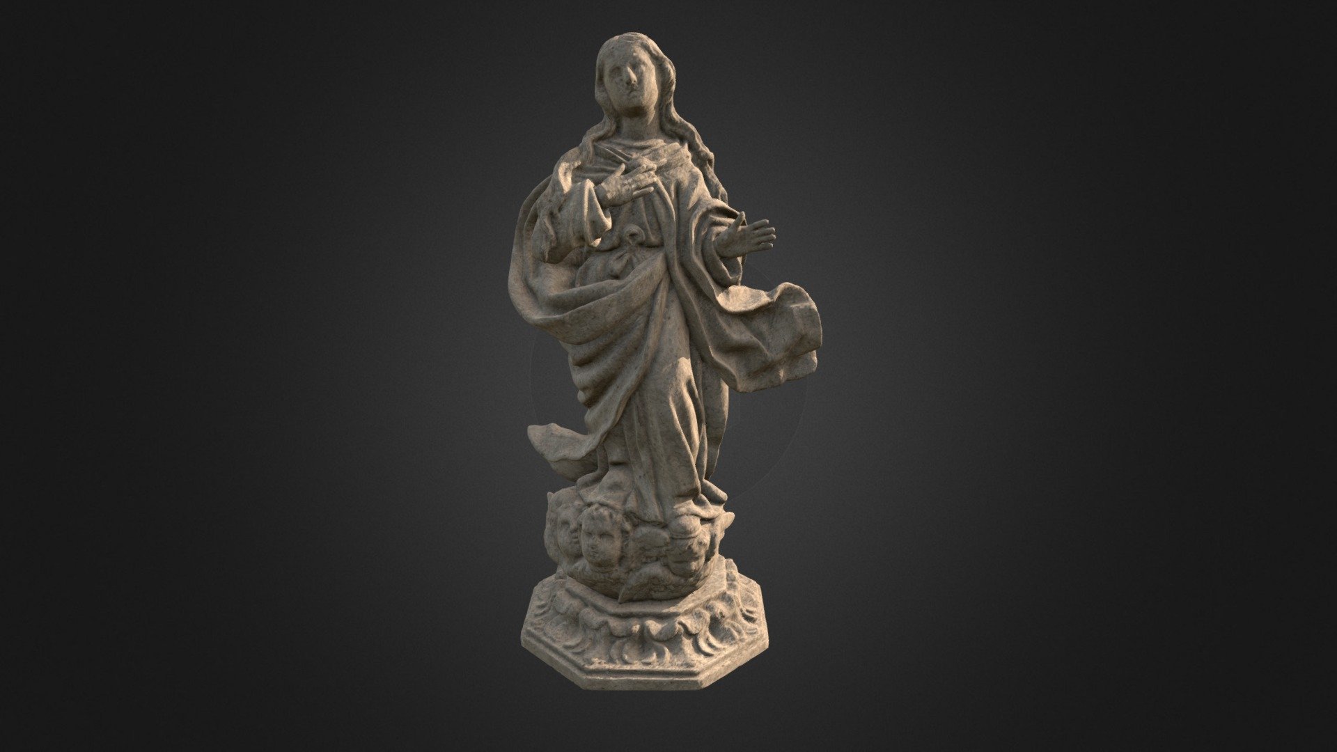 Religious Figure - 3D model by Alexis Larrodé (@MundoPixelado) [ef4eb0d ...