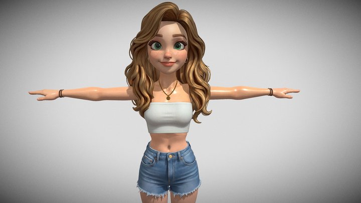 Pixar-style 3D models - Sketchfab