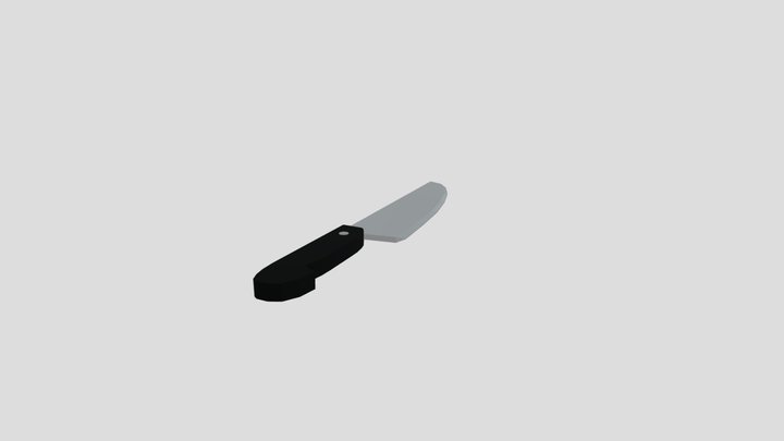 KitchenKnife 3D Model