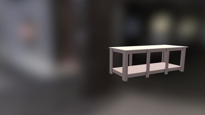 Worktable 3D Model