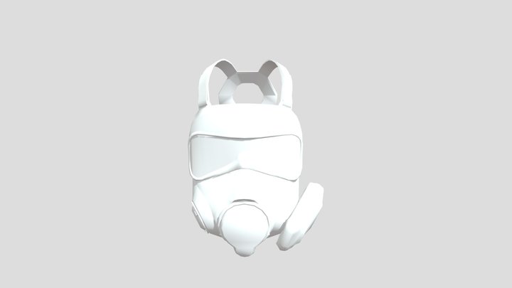 Gas mask 3D Model