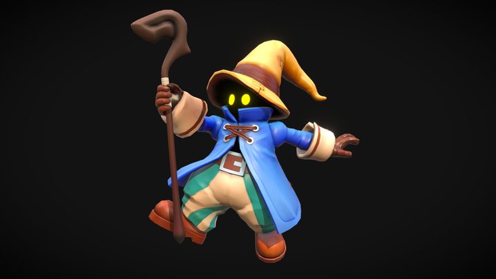 Vivi Ornitier - Final Fantasy IX 3D Model