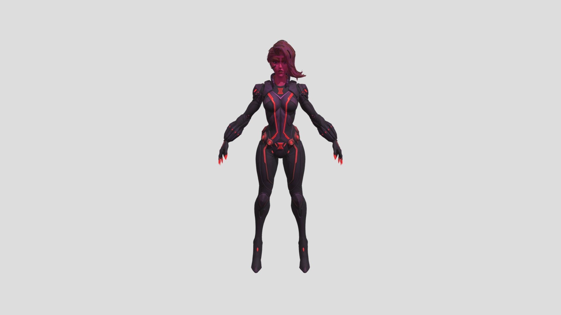 MR Black Widow - Download Free 3D model by AngelGamar ...