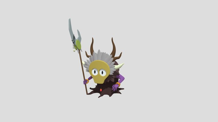 Shaman 3D Model