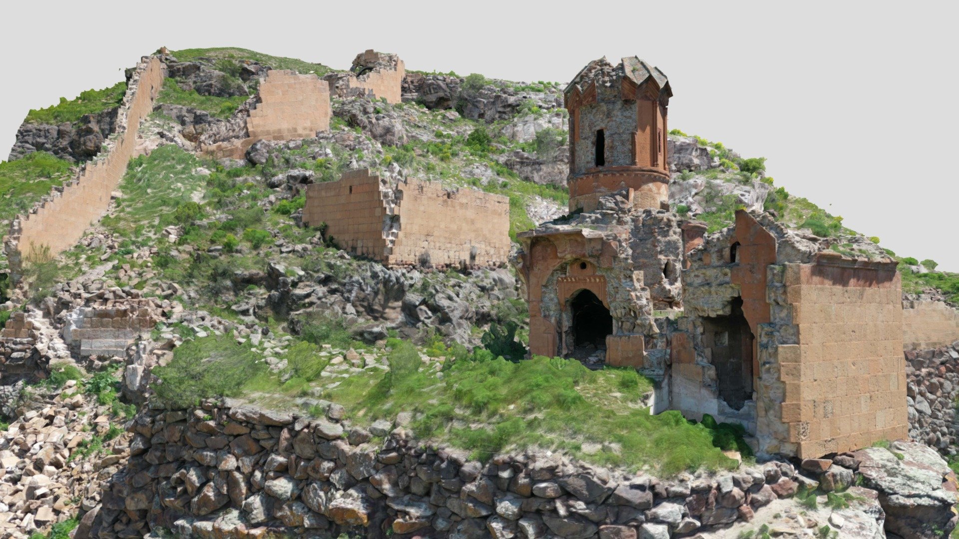 Monastery of the Hripsimian Virgins — Sketchfab embed 3D viewer