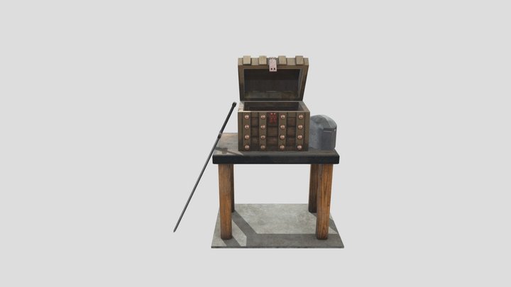 Project and Portfolio VI: Game Art -Week4 3D Model