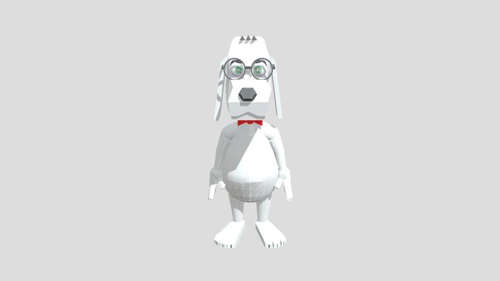 Mr. Peabody 3D Model