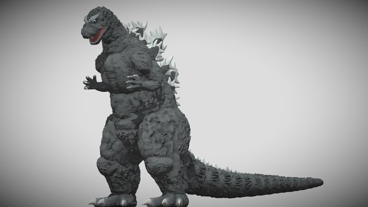 Roblox Godzilla 1954 – Modello 3D gratuito STL