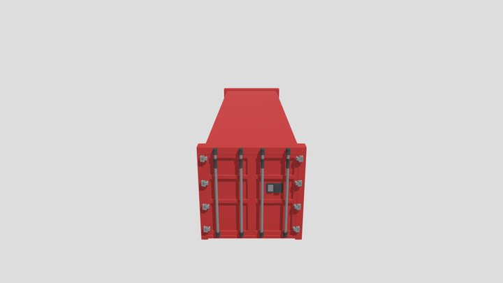 Shipping container 3D Model
