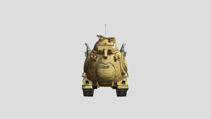 Sandland Tank 3D Model