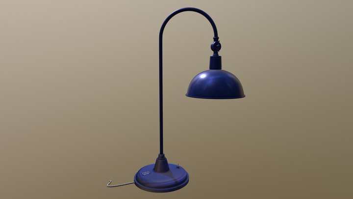 Desk Lamp 3D Model