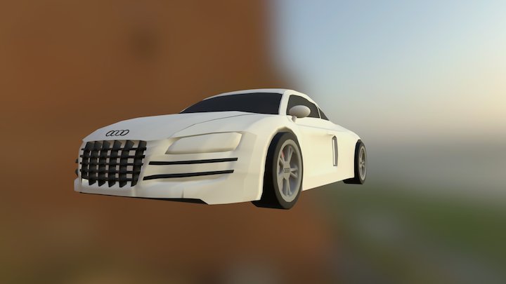 Audi R8 3D Model