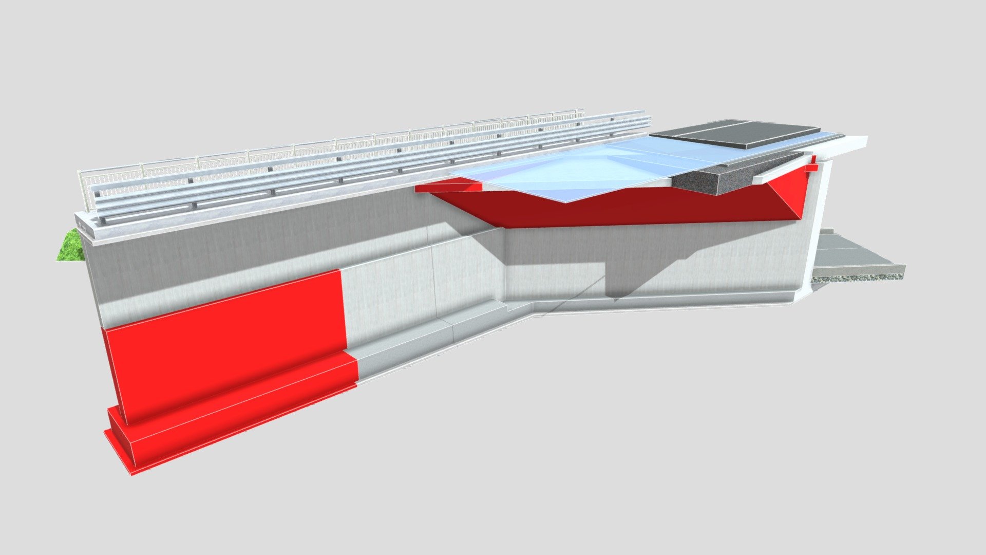 Sottopasso Agricolo ex Pista Carri - Migliorie — Sketchfab embed 3D viewer