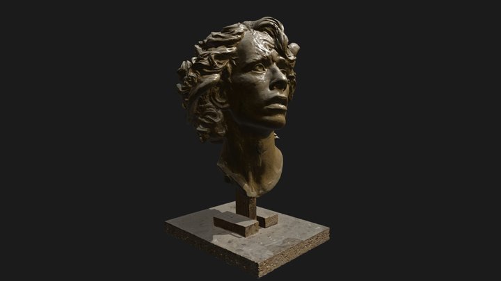 Dmytro Voitovych self-portrait 3D Model