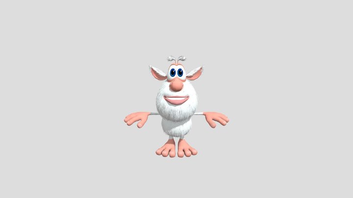booba_cartoon 3D Model