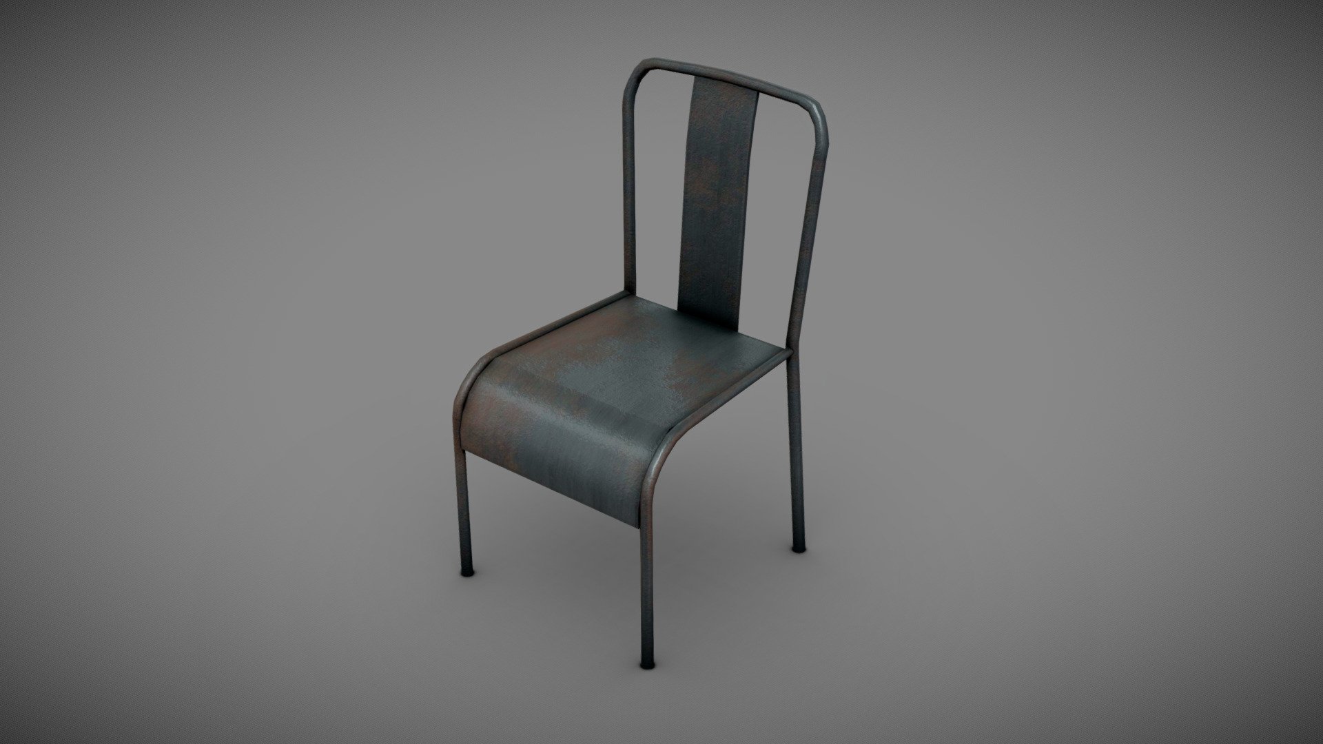 Old iron chair [Realist]