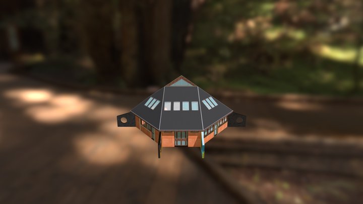 Maison pour tous Mantes la Jolie 3D Model