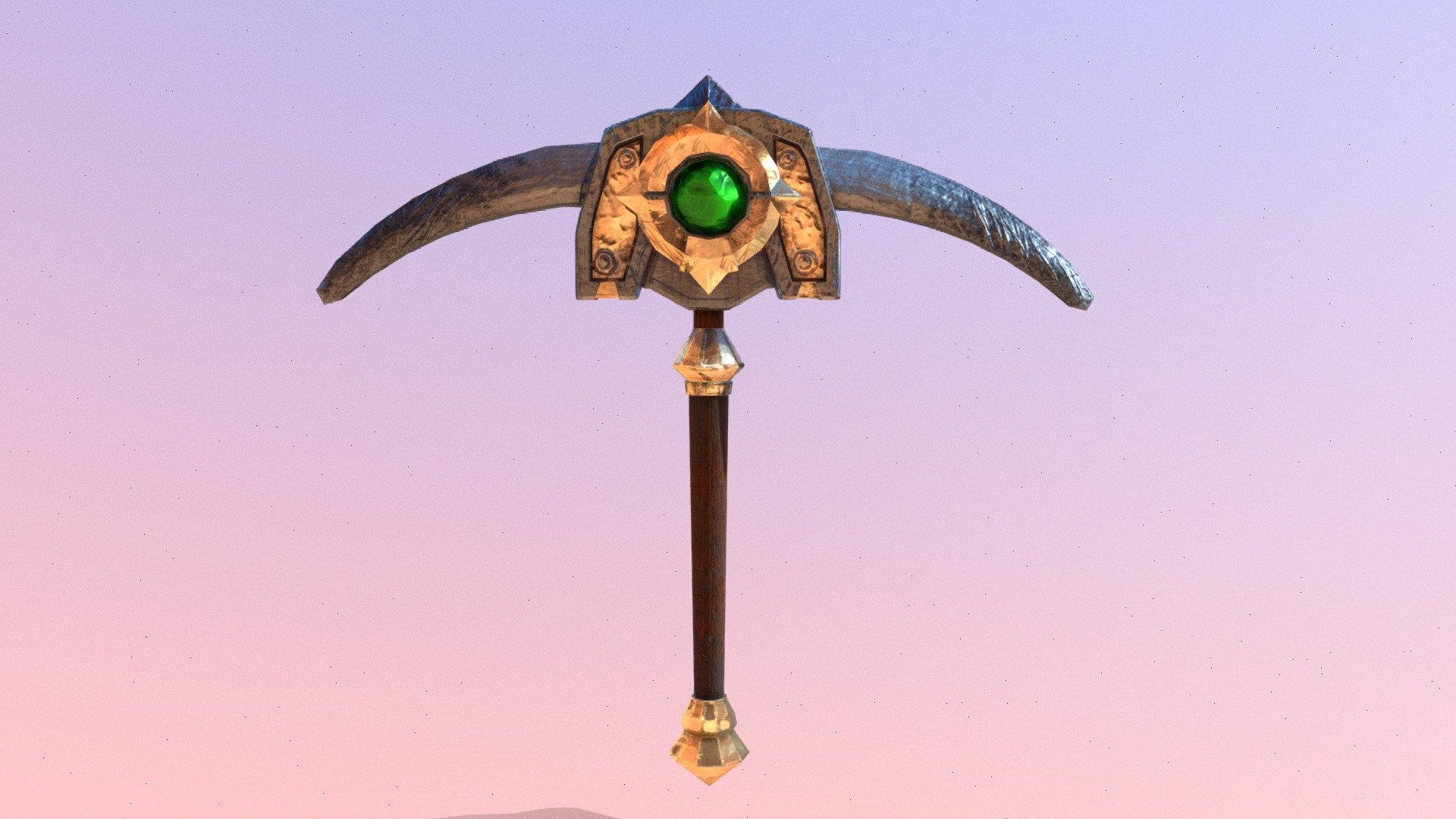 Pickaxe - Download Free 3D model by stepan201009 [ef5d688] - Sketchfab