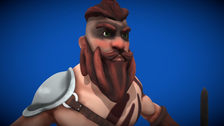 Viking Model 3D Model