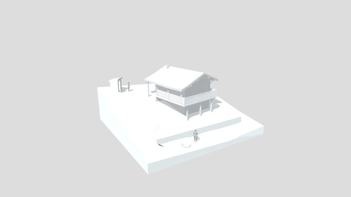 DAE Diorama - Forest Loner 3D Model