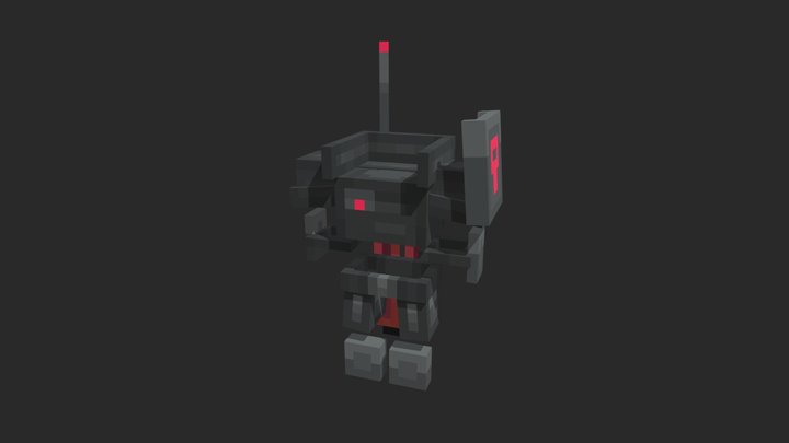Imperial Minecraft Armor 3D Model