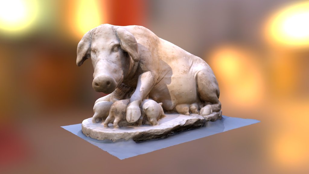 The Laurentian Sow — Sketchfab embed 3D viewer