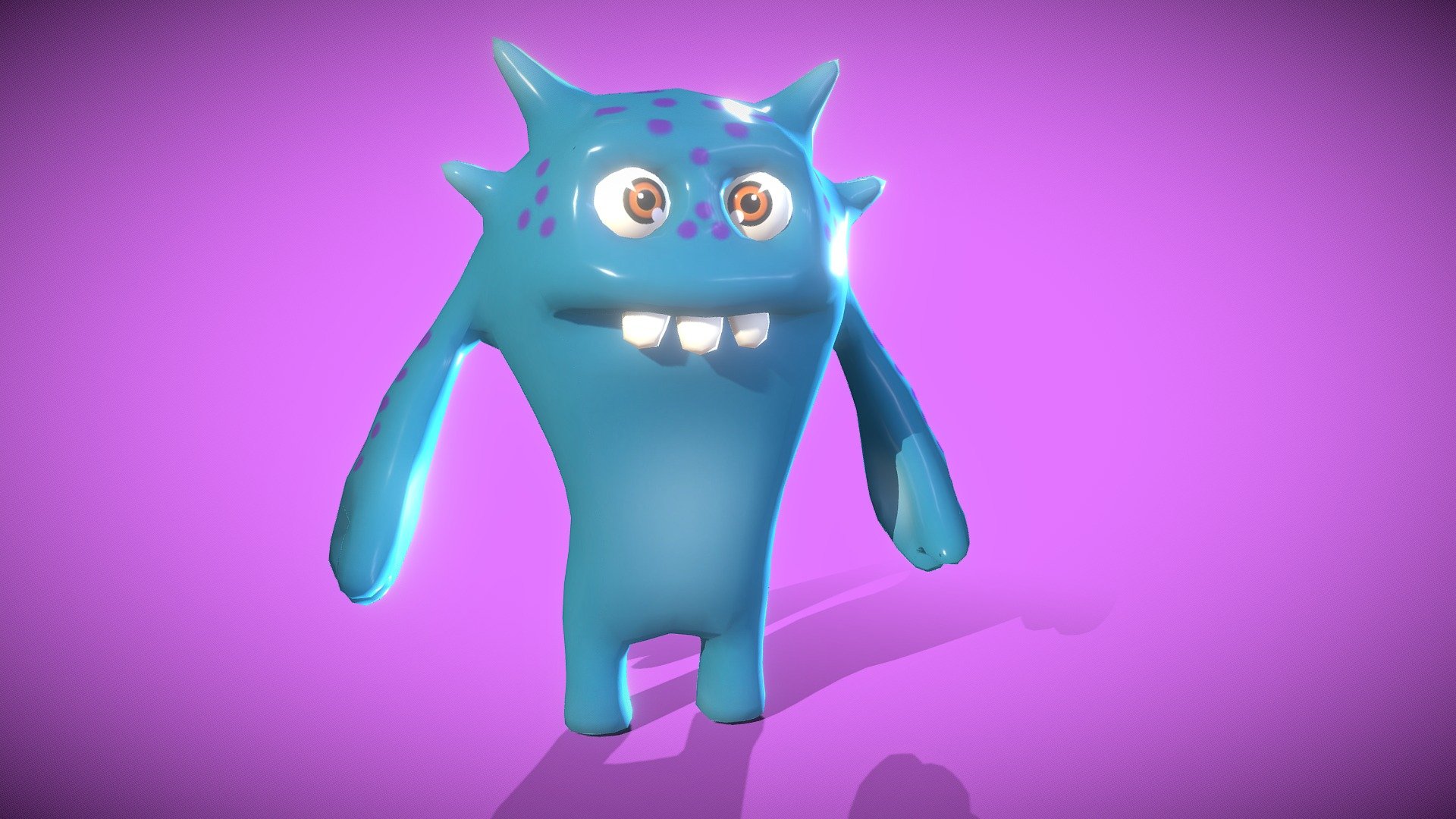 3D Little Monster 103