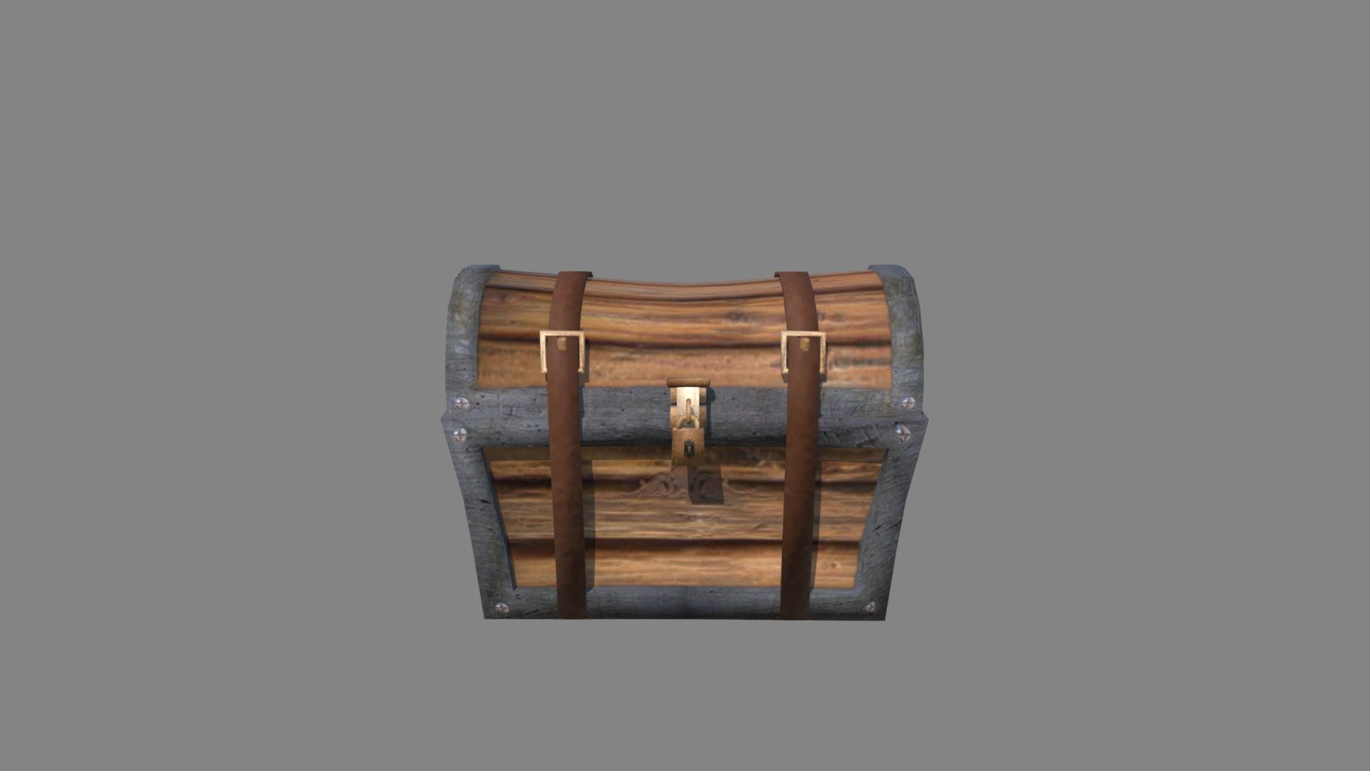 Treasure Chest 3D model by gbalagna [ef5f858] Sketchfab