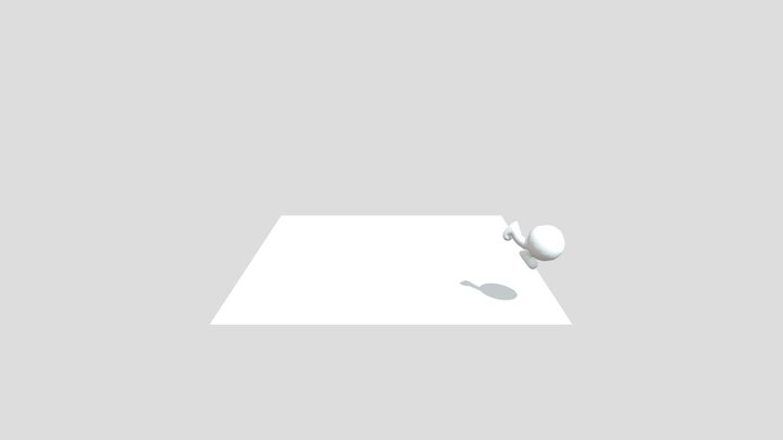 Walk Animation 3D Model