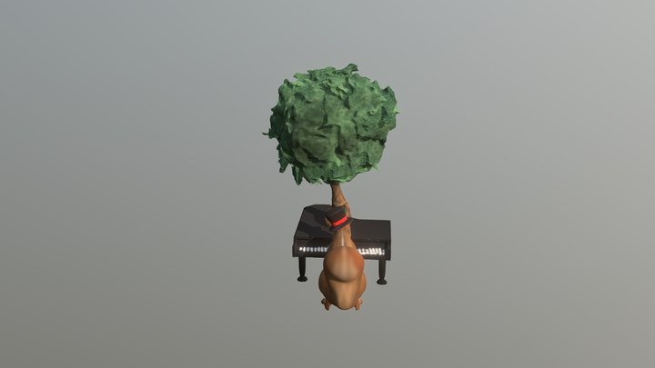 Ludwig Van Acorn 3D Model