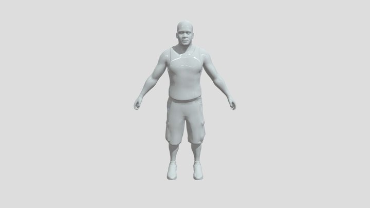 Franklin Clinton 3D Model