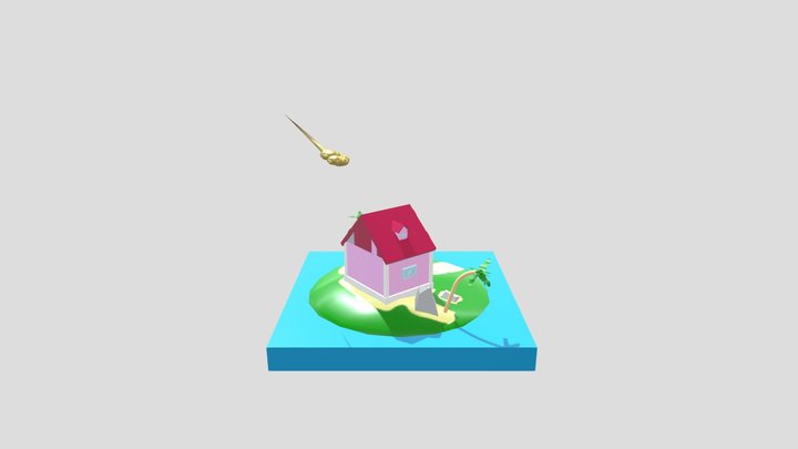 Kame House 3D Model