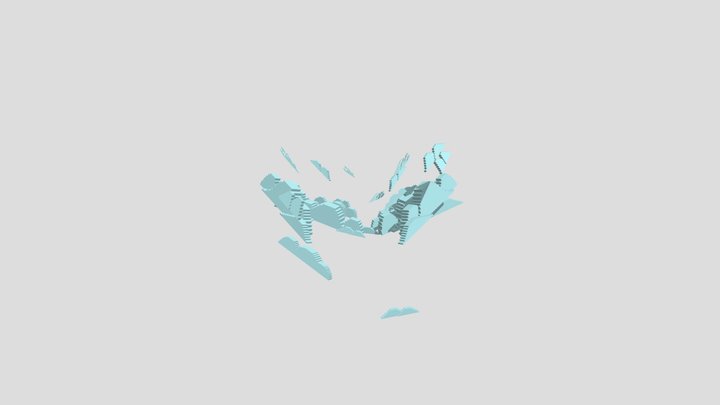 云 3D Model