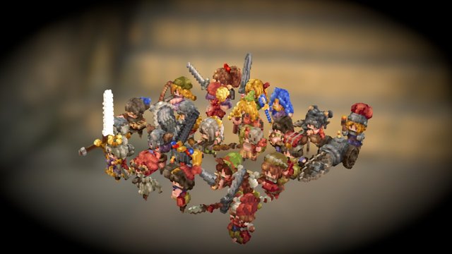 characters 3D Model