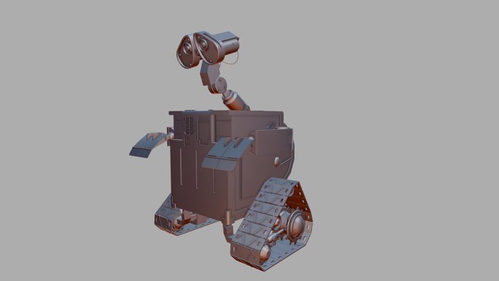 Wall E 3D Model