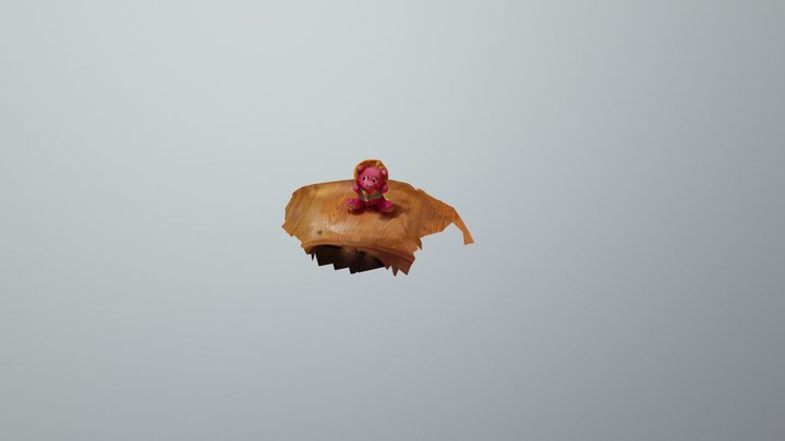 Tontin, my teddy bear 3D Model