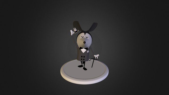 Mickey Mouse Tom Oreb 3D Model