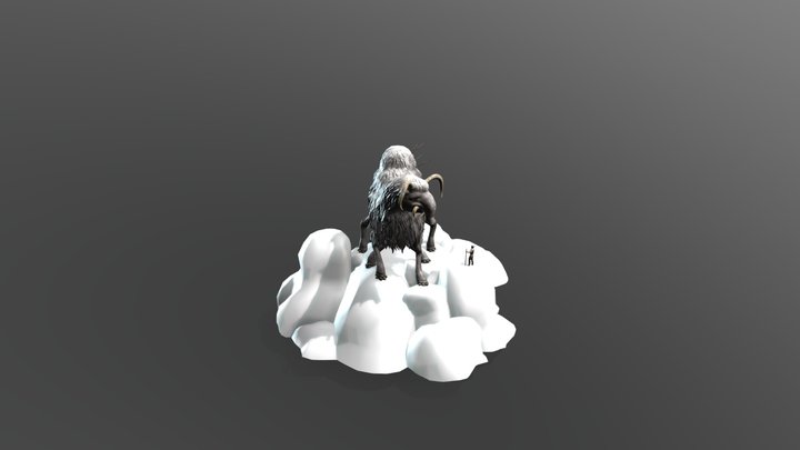 Snow Beast 3D Model