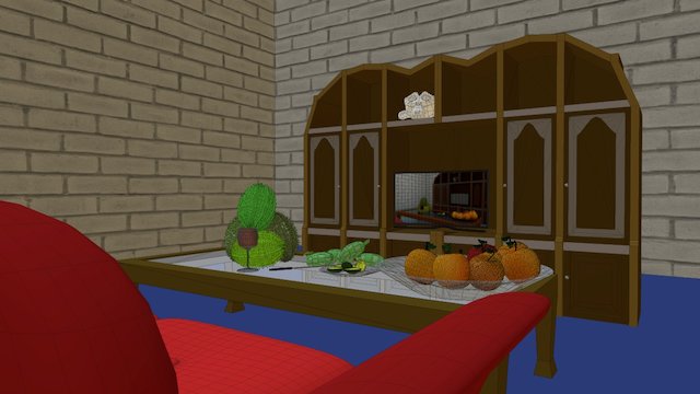 interior room 3D Model