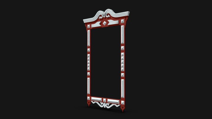 Nalichnik (window frame) – Free 3D Model STL
