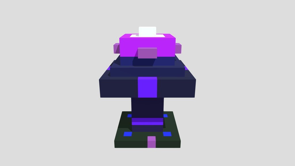 Portal Mushroom - Voxel 32x32 (Animated)