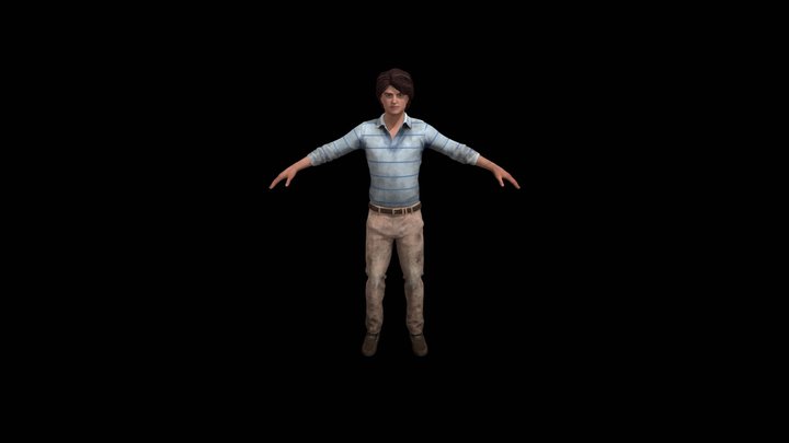 [DBD ST] Steve Harrington - High School Hunk 3D Model