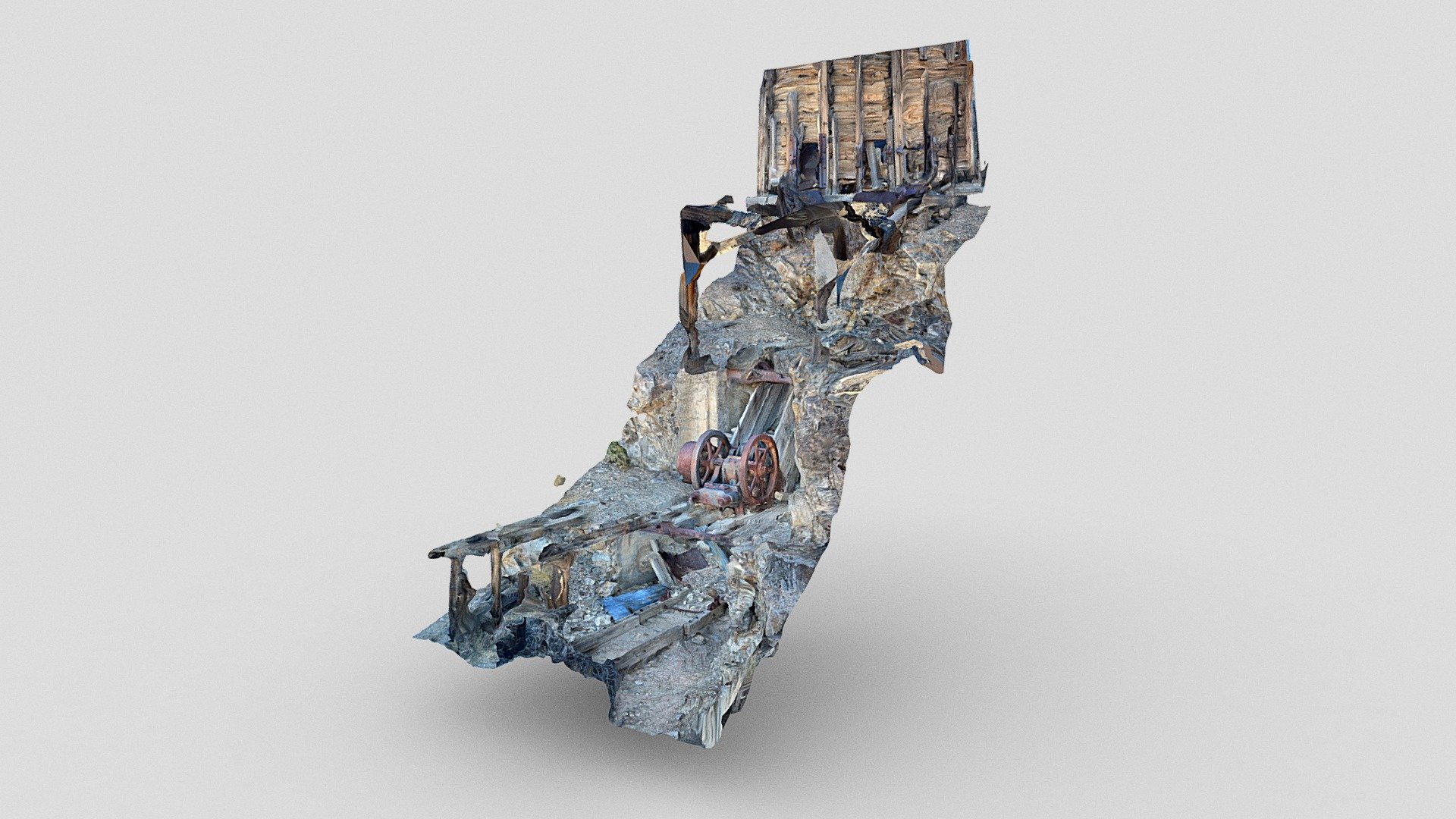 Day 337: Skidoo mining mill (Death Valley)