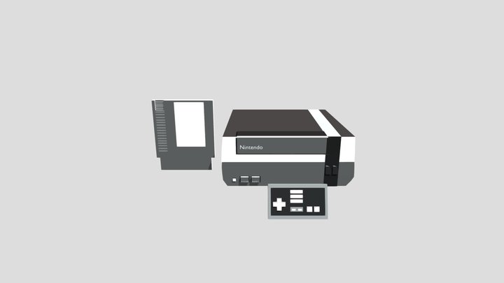 Low Poly Nintendo System! – Modèle 3D gratuit STL