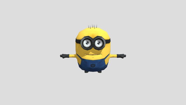 Otto minions 2 rise of gru 3D Model