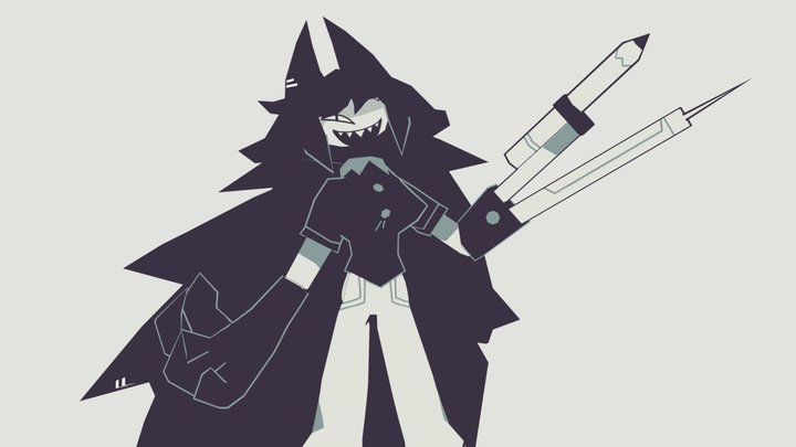 Miss Circle - fundamental paper education 3D Model